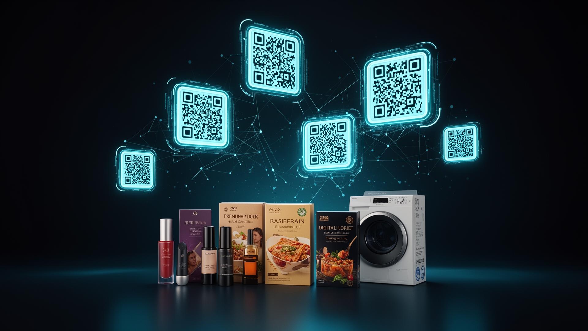 GS1 Digital Link QR codes on product packaging — SmartLinks GS1-compliant resolver for print partners