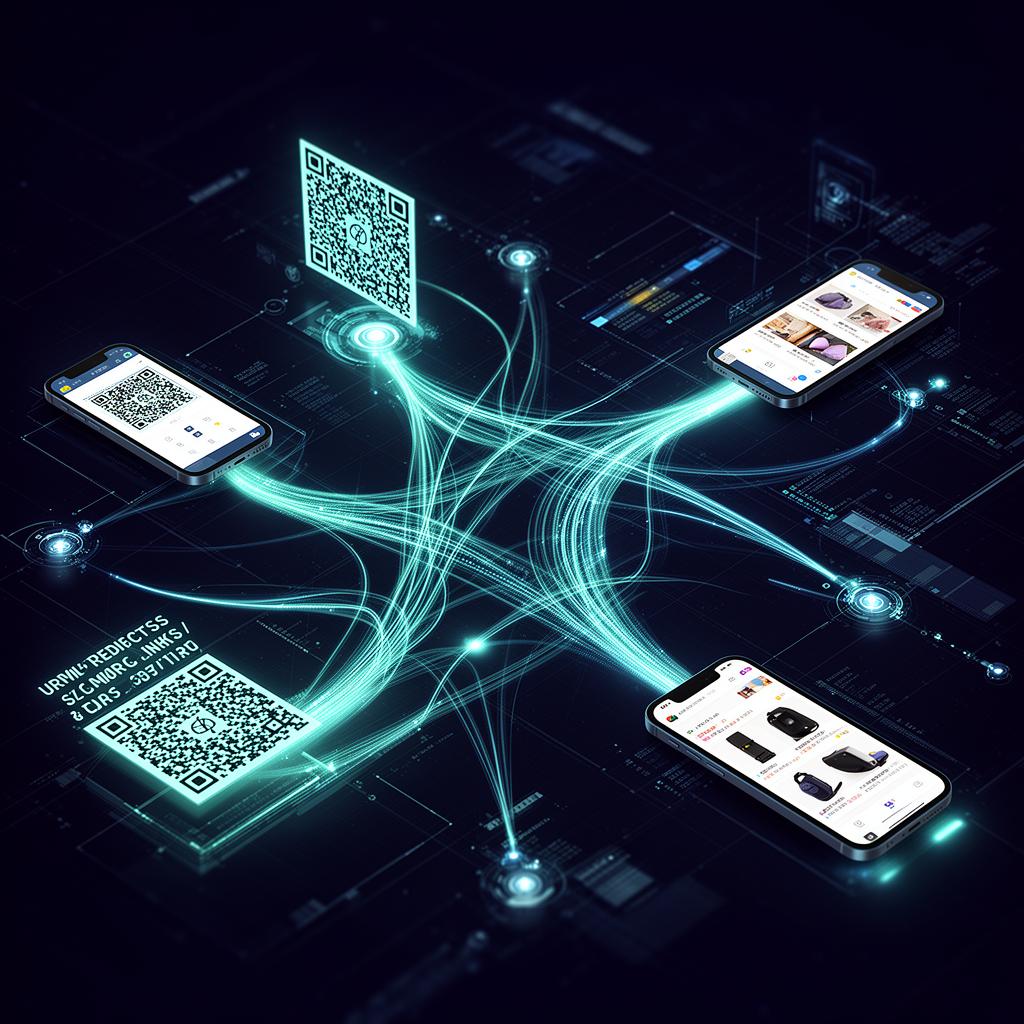 SmartLinks platform for print partners — dynamic QR code URL redirects connecting packaging to digital product experiences