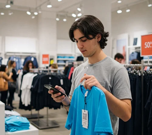 Transform Retail with Interactive Digital Experiences — SmartLinks connected product illustration
