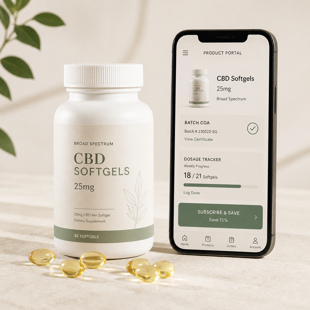 SmartLinks connected product platform — illustrative product imagery