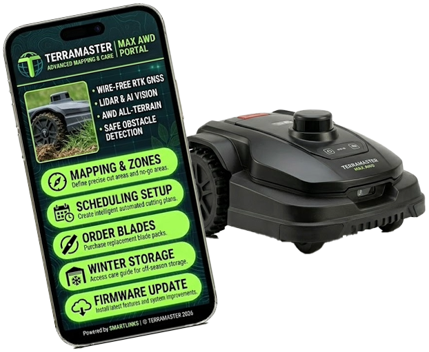 SmartLinks digital product passport for a robot lawnmower