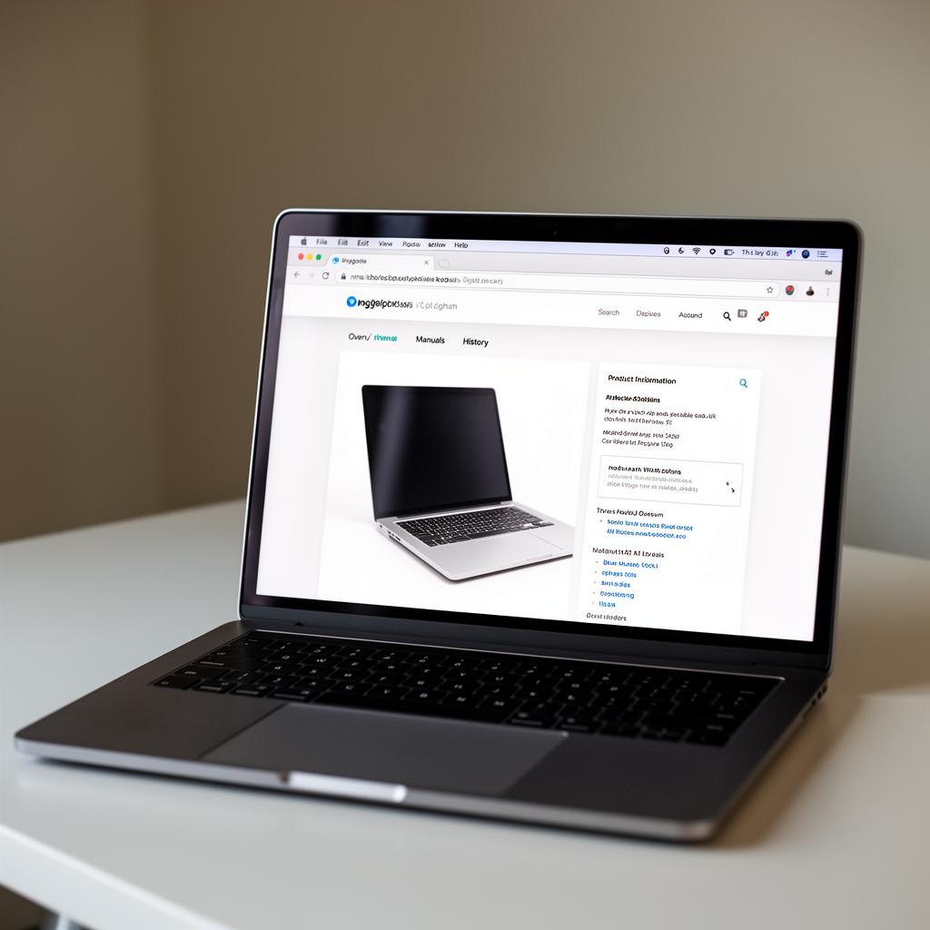 SmartLinks Hub product page open on a laptop and phone — a discoverable web record for the physical product