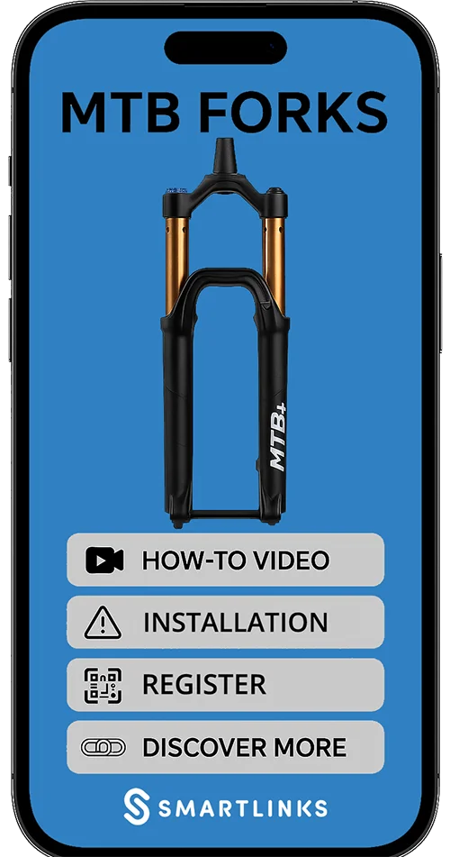 Connected bike accessory with SmartLinks digital product passport — example 2