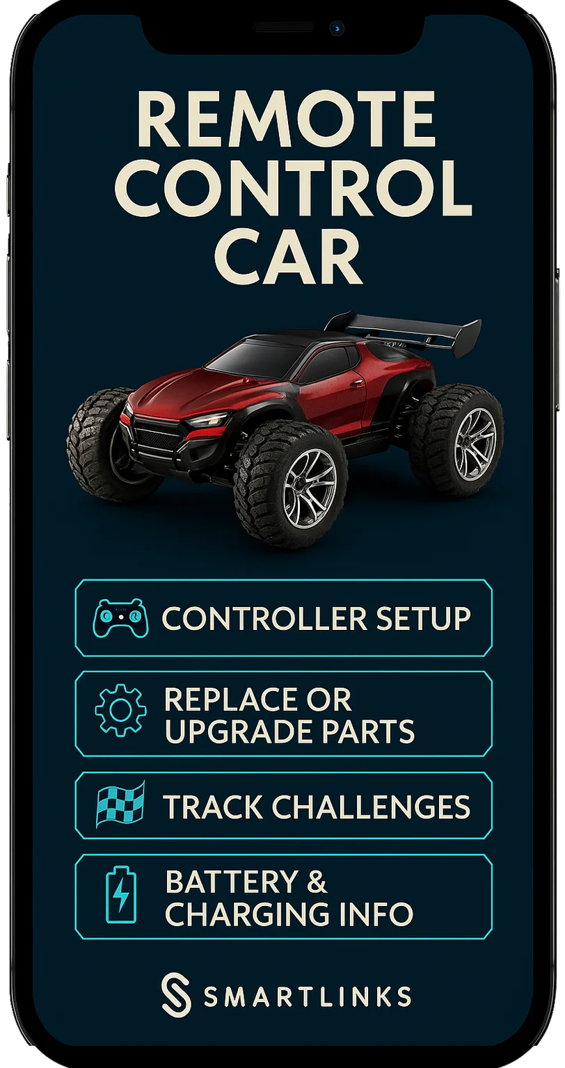 Connected toy or game with SmartLinks digital product passport — example 1