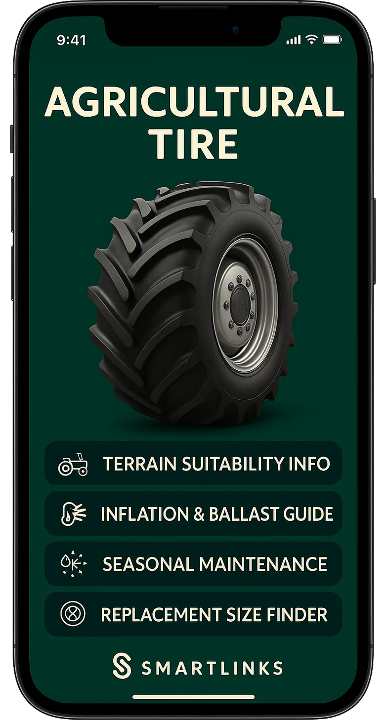 Connected fleet tyre with SmartLinks digital product passport — example 1